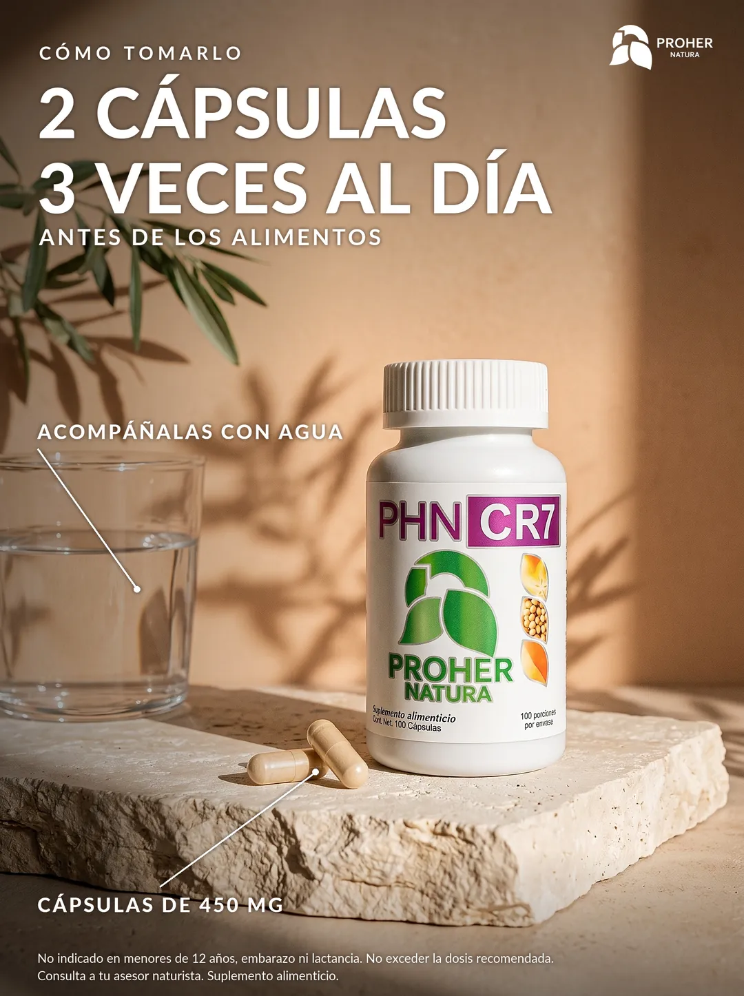 CR7 CAPS Proher Natura, imagen 4 de 5