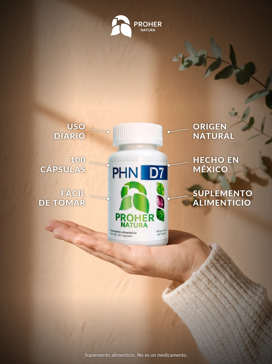 D7 CAPS Proher Natura, imagen 2 de 5