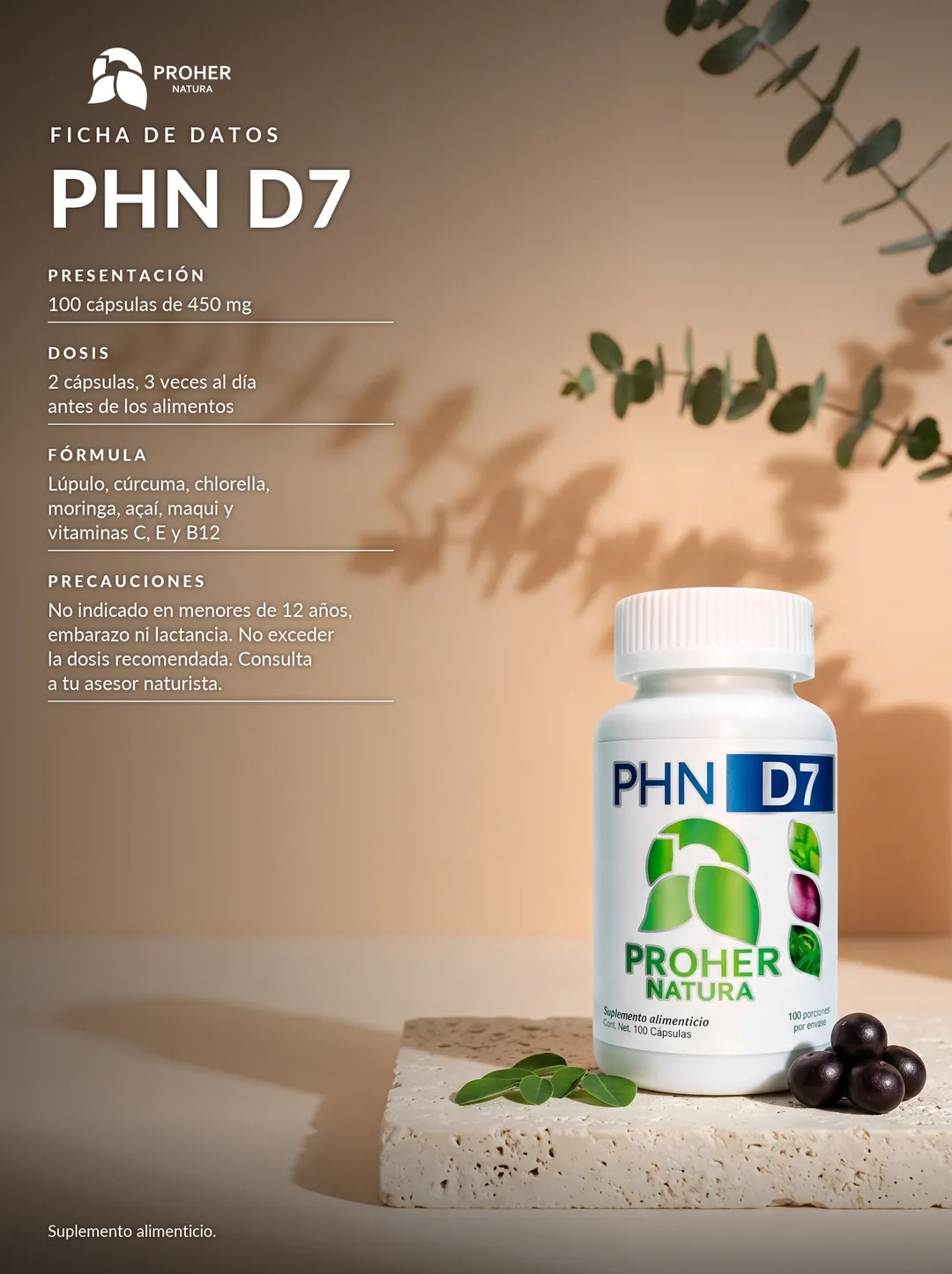 D7 CAPS Proher Natura, imagen 5 de 5