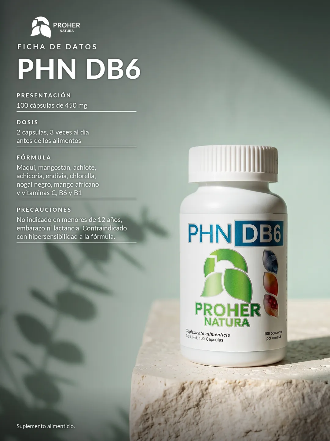 DB6 CAPS Proher Natura, imagen 5 de 5