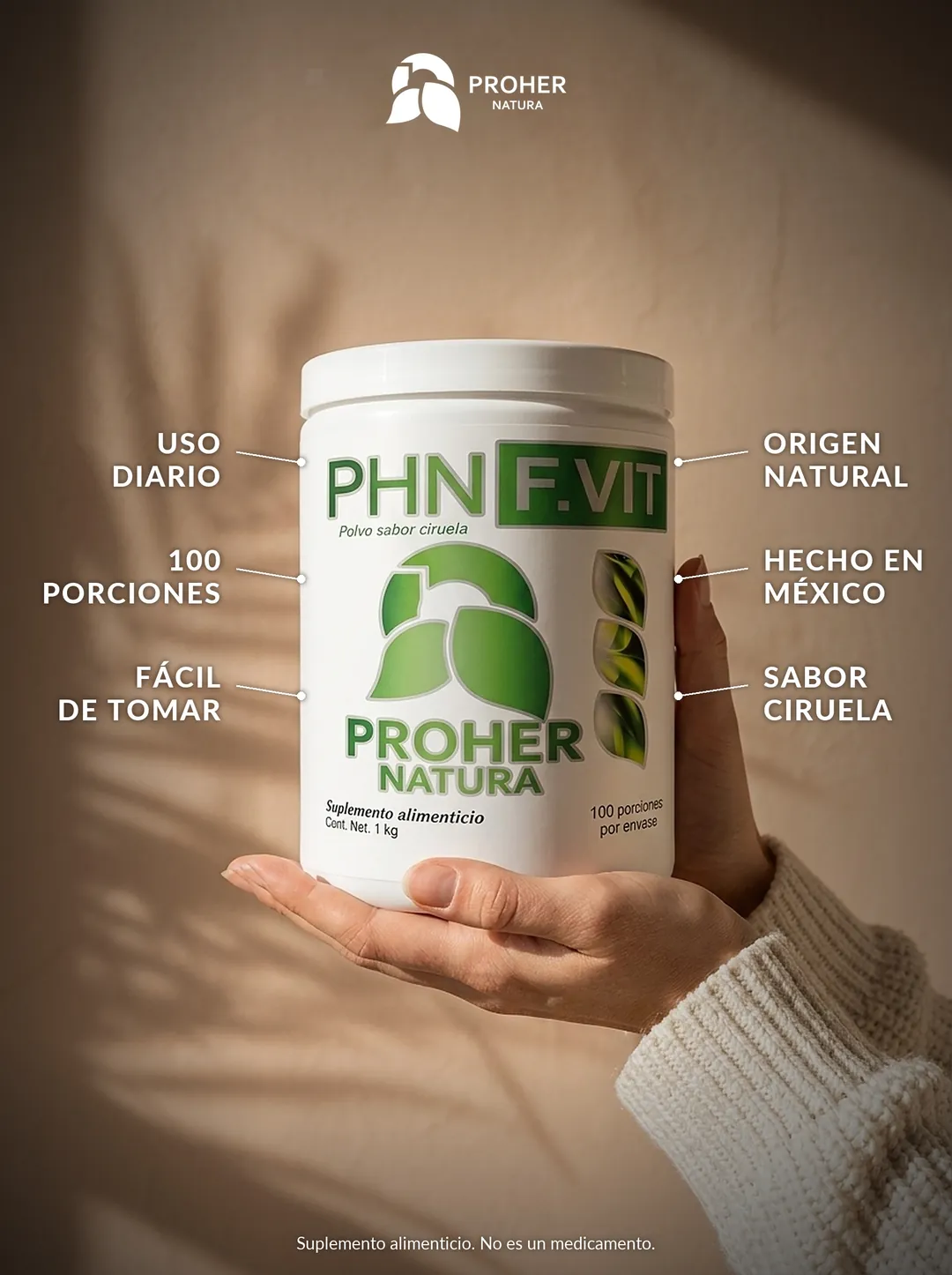 FIBRA F.VIT Proher Natura, imagen 2 de 5