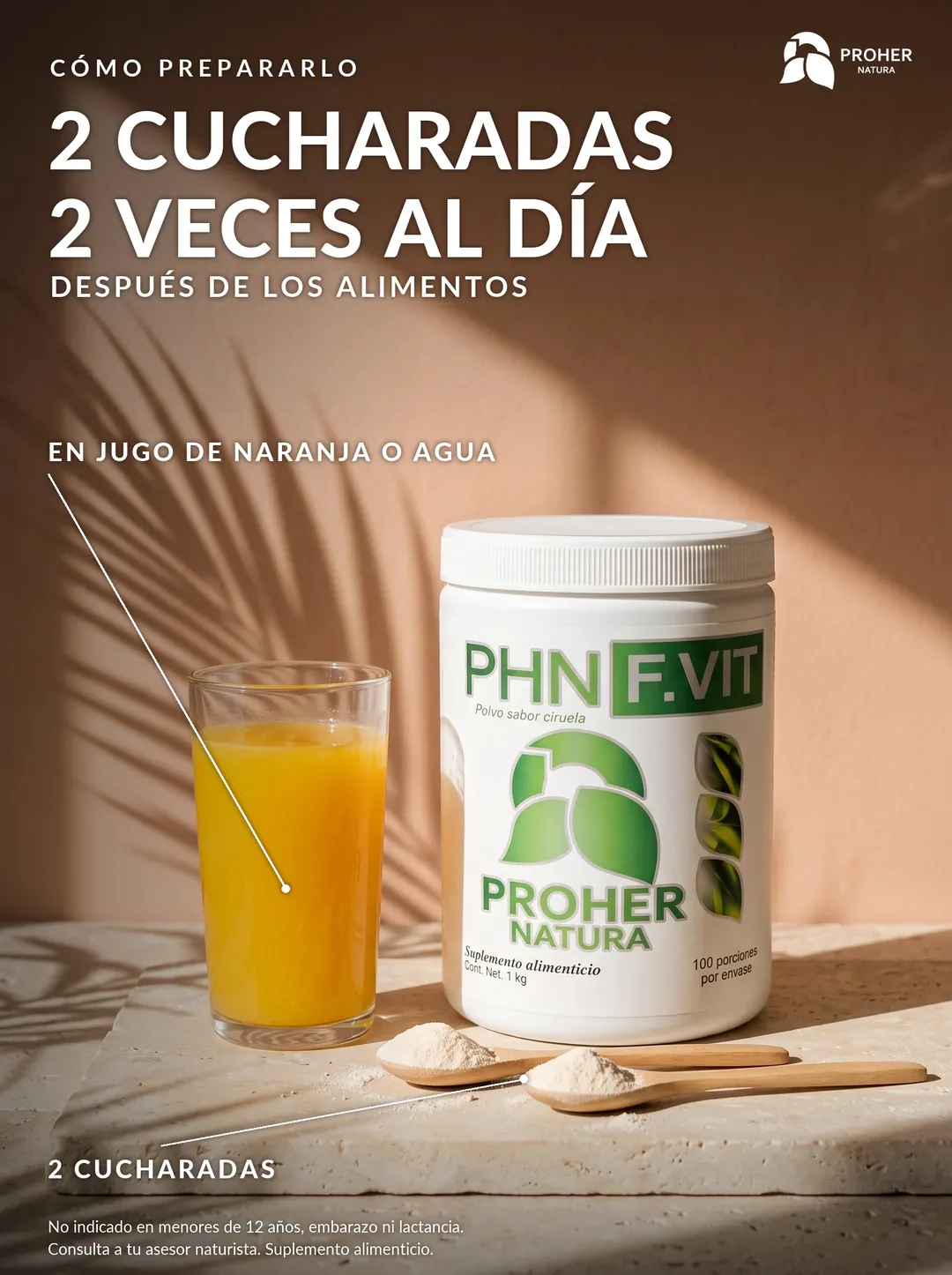 FIBRA F.VIT Proher Natura, imagen 4 de 5