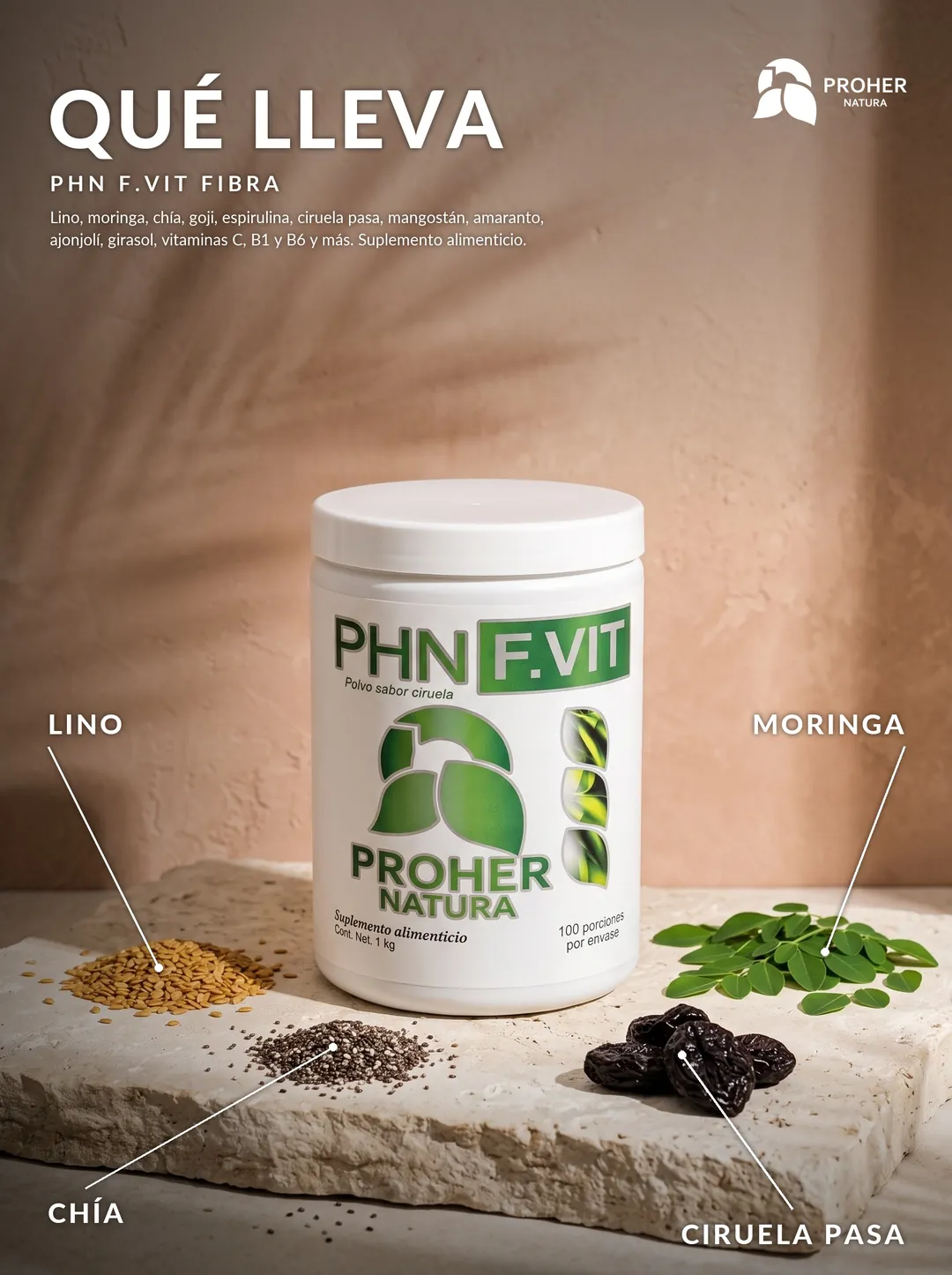 FIBRA F.VIT Proher Natura, imagen 3 de 5
