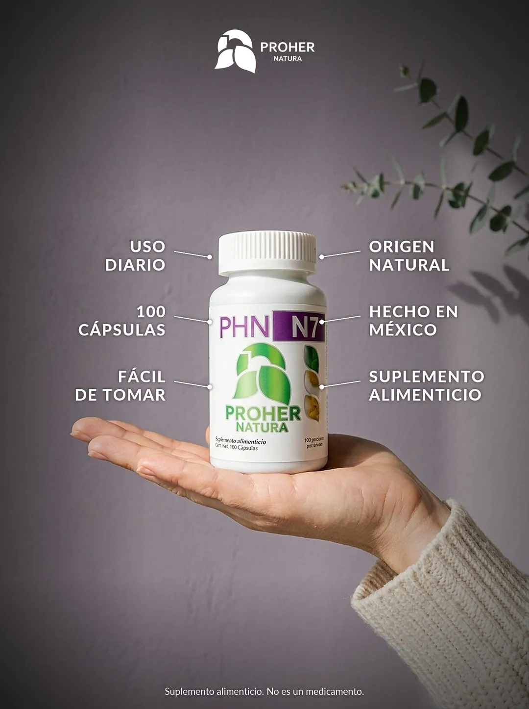 N7 CAPS Proher Natura, imagen 2 de 5