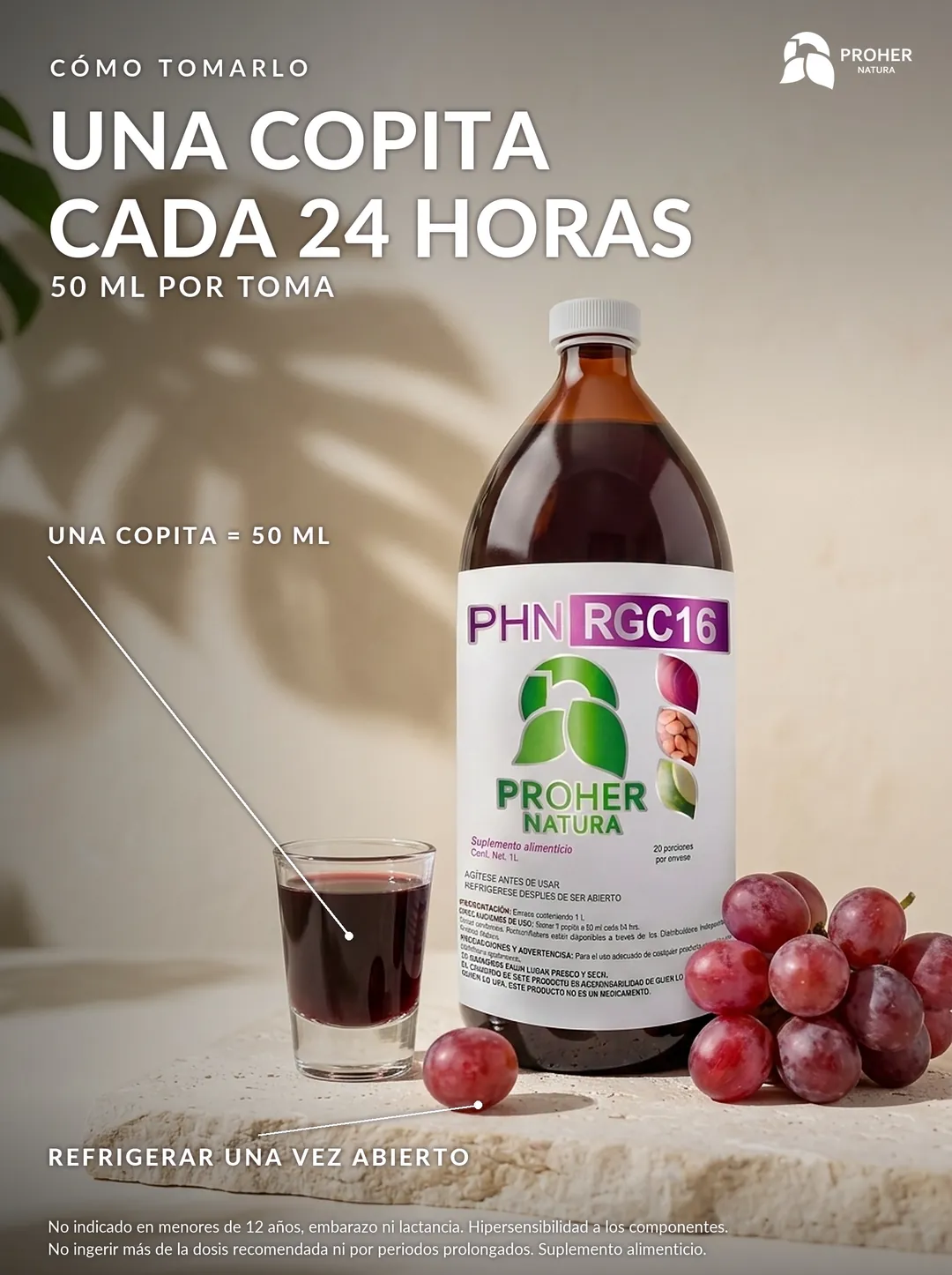 RGC16 1L Proher Natura, imagen 4 de 5
